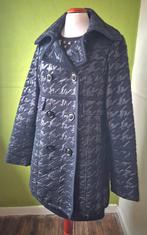 Mooie zwarte jas met motief spoom, Kleding | Dames, Jassen | Zomer, Zwart, Jas, Maat 42/44 (L), Ophalen of Verzenden