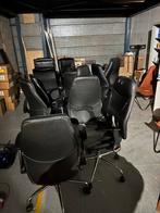 Oud ijzer 14 Gebruikte Bureaustoelen - Gratis Af te Halen, Ophalen, Gebruikt, Zwart, Bureaustoel
