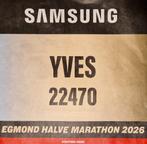 Startnummer Kwart Marathon (10,5 km) Egmond aan Zee + bus, Eén persoon