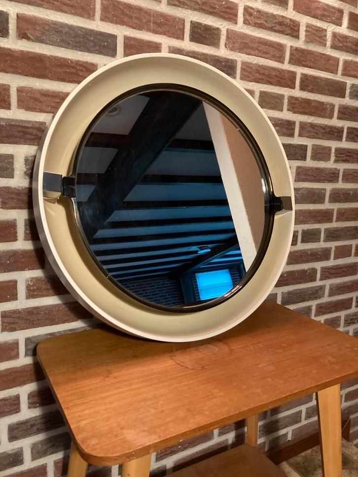 Allibert Vintage spiegel, Huis en Inrichting, Woonaccessoires | Spiegels, 50 tot 75 cm, Minder dan 100 cm, Rechthoekig, Ophalen