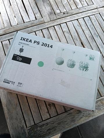 Ikea PS 2014 design hanglamp wit/mintgroen beschikbaar voor biedingen