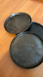 Oude Vlaai platen origineel uit bakkerij bakplaaten vormen, Ophalen of Verzenden