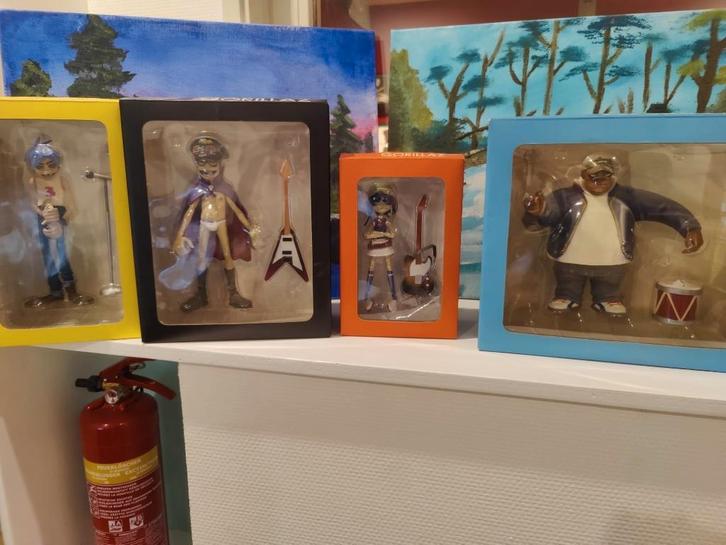 Gorillaz - KidRobot CMYK Figurines, Hobby en Vrije tijd, Overige Hobby en Vrije tijd, Zo goed als nieuw, Ophalen of Verzenden