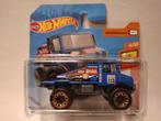 Mercedes Benz UNIMOG 1300 HW Hot Trucks Hot Wheels blauw 3", Ophalen of Verzenden, Nieuw, Bus of Vrachtwagen