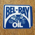 Sticker motor motocross Bel-ray oil, Ophalen of Verzenden, Nieuw