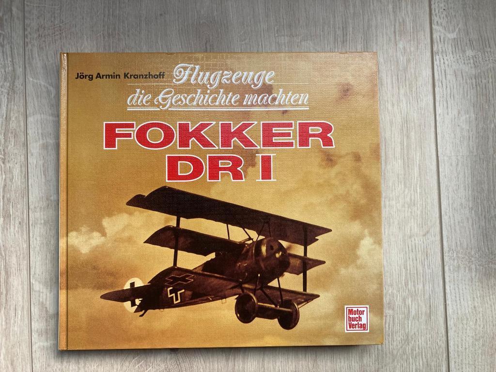 Naslagwerk WO1 Duits Fokker DR I prachtige platen LVA, Verzamelen, Verzenden, Duitsland, Landmacht