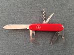 Victorinox Zwitsers Zakmes met Leren Hoes, Ophalen of Verzenden, Zo goed als nieuw