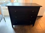 Ikea Hemnes ladekast zwart, Huis en Inrichting, Kasten | Ladekasten, Ophalen, 5 laden of meer, Zo goed als nieuw, Minder dan 100 cm