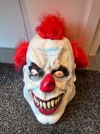 Killer Clown Masker - Halloween!, Ophalen, Gebruikt, Feestartikel, Halloween of Griezel
