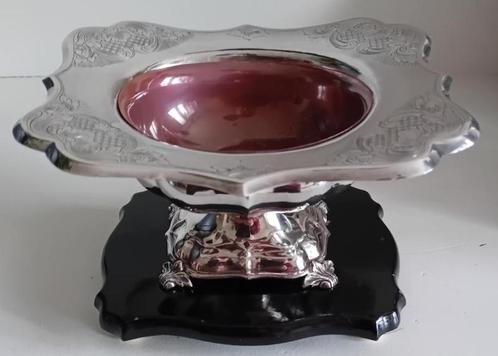 Antiek zilveren rechthoekig pijpcomfoor, Antiek en Kunst, Antiek | Goud en Zilver, Zilver, Ophalen of Verzenden
