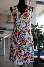 Elegante zomerse bloemenjurk, v-hals, mouwloos, mt 38, Maat 38/40 (M), Overige kleuren, Bel&Bo, Ophalen of Verzenden