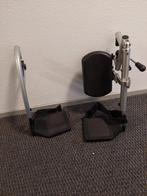 2 Voetsteunen waarvan 1 met beensteun voor excel rolstoel, Diversen, Rolstoelen, Duwrolstoel, Zo goed als nieuw, Inklapbaar, Ophalen