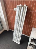Lichtbak met 2 TL buizen - systeemplafond, Ophalen, Zo goed als nieuw, Minder dan 50 watt, Lamp met armatuur