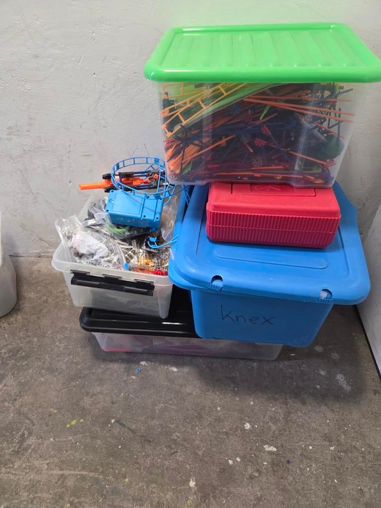 Grote partij knex, Kinderen en Baby's, Speelgoed | Bouwstenen, Ophalen, Gebruikt, K'nex
