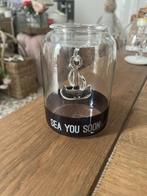 Te koop: Rivièra Maison waxinelichthouder Sea you soon, Huis en Inrichting, Overige materialen, Nieuw, Ophalen of Verzenden, Kandelaar