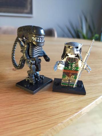 Aliens en Predator - minifigures beschikbaar voor biedingen