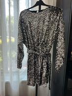 Zara glitter jurk grijs, Kleding | Dames, Ophalen of Verzenden, Zo goed als nieuw, Grijs