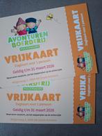 Avonturenboerderij Molenwaard Fien en Teun Vrijkaarten 2st, Twee personen