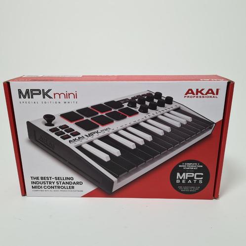 Akai MPC Mini MK3 Special White Edition, Muziek en Instrumenten, Midi-apparatuur, Zo goed als nieuw, Ophalen of Verzenden