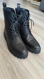Veterboots Zwart Wide Fit Even&Odd maat 41, Kleding | Dames, Schoenen, Ophalen, Zwart, Overige typen, Zo goed als nieuw