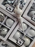 Jan des Bouvrie glazen kerstballen hele grote partij + piek, Diversen, Kerst, Ophalen, Zo goed als nieuw