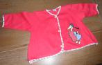 In goede staat: felrood meidenvestje, maat 86, Kinderen en Baby's, Babykleding | Maat 86, Ophalen of Verzenden, Zo goed als nieuw