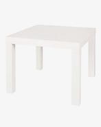 Ikea 2x wit hoogglans tafeltje, Ophalen, Gebruikt, 50 tot 100 cm, Tot twee personen