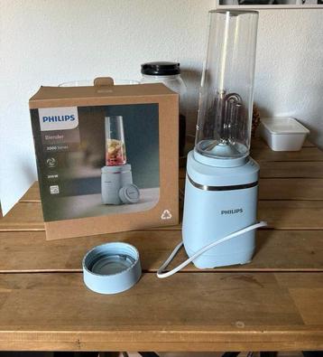 Philps/Hema blender  baby blauw 1x gebruikt beschikbaar voor biedingen
