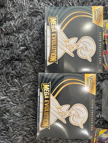 Pokémon Mega Evolution- Elite Trainer Box + Blisterpacks beschikbaar voor biedingen