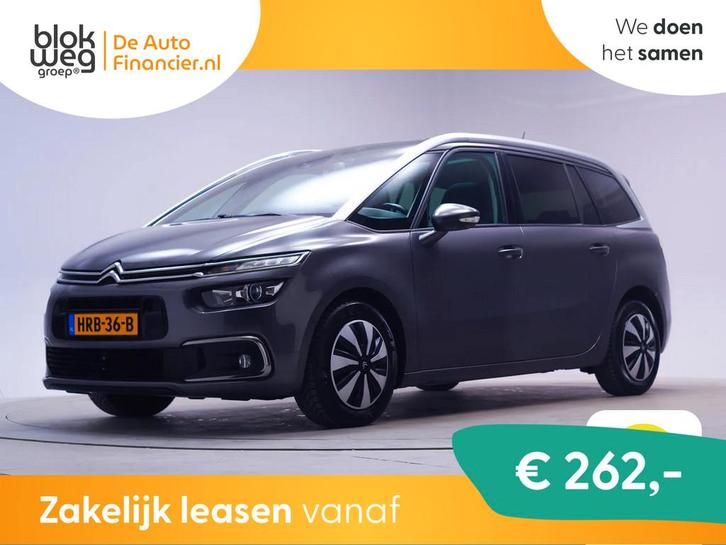 Citroën C4 Grand SpaceTourer 1.2 PureTech Shine € 15.445,, Auto's, Citroën, Bedrijf, Te koop, C4 (Grand) Picasso, ABS, Achteruitrijcamera