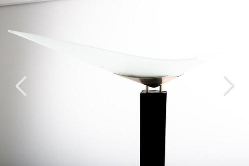 Vintage Design vloerlamp Zeus Milano, Huis en Inrichting, Lampen | Vloerlampen, Gebruikt, 150 tot 200 cm, Glas, Metaal, Ophalen