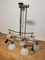 3 bronzen lampen sets, Huis en Inrichting, Ophalen, Zo goed als nieuw, Metaal, 75 cm of meer