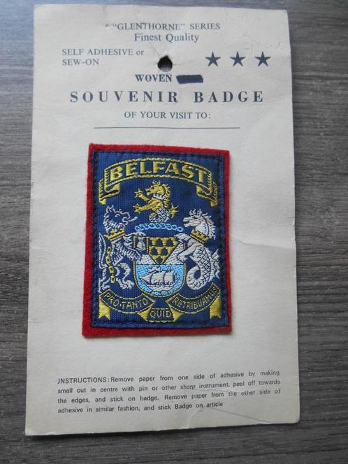 Souvenir embleem Belfast Noord - Ierland, Verzamelen, Overige Verzamelen, Nieuw, Ophalen of Verzenden