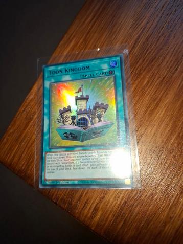 Yu-gi-oh Toon Kingdom  DLCS  Ultra Rare 1e Edition  beschikbaar voor biedingen