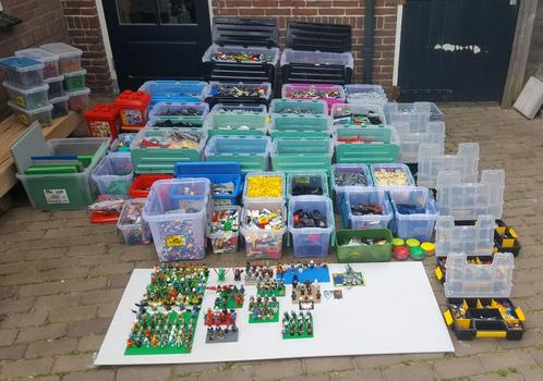 Lego Ruim 200 kg veel minifiguren en onderdelen, Kinderen en Baby's, Speelgoed | Duplo en Lego, Zo goed als nieuw, Lego, Losse stenen