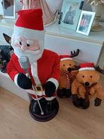 Swingende kerstman met rendieren, Ophalen