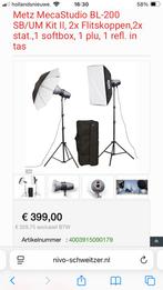 Studio flash kit  Metz, Ophalen, Nieuw, Lamp of Flitsset