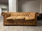 2 x 3 zits chesterfield bank, Huis en Inrichting, Ophalen, Gebruikt, Tweepersoons, 200 tot 250 cm