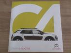 Citroën C4 Cactus Brochure, Verzenden, Zo goed als nieuw, Citroën