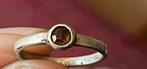 Bodemvondst- Klein Zilveren Ringentje - 825 - Ringmaat 1.4cm, Sieraden, Tassen en Uiterlijk, Ringen, Gebruikt, Ophalen of Verzenden