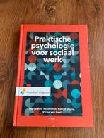 Studieboek: praktische psychologie voor sociaal werk, Boeken, Ophalen of Verzenden, Zo goed als nieuw, HBO