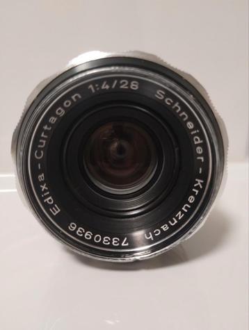 Schneider-Kreuznach Edixa-Curtagon 28mm f/4 lens beschikbaar voor biedingen