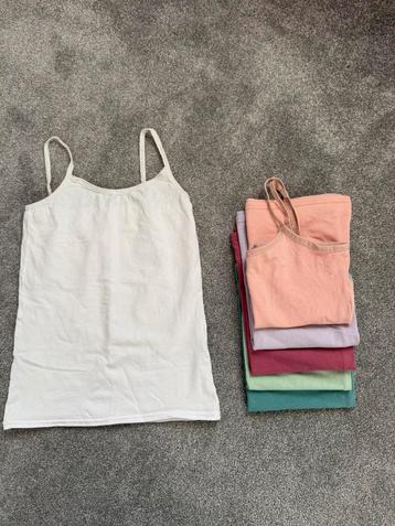 6x hemdjes ondergoed, 134/140 beschikbaar voor biedingen