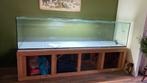 Mooi groot aquarium met onderstel en lamp, Dieren en Toebehoren, Ophalen, Gebruikt, Leeg aquarium