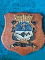 Wapenschild Hr. Ms. Zwaardvis S806, Verzamelen, Militaria | Algemeen, Ophalen of Verzenden, Marine, Nederland, Embleem of Badge