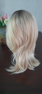Pruik echt haar nieuw, Sieraden, Tassen en Uiterlijk, Uiterlijk | Haarverzorging, Ophalen of Verzenden, Nieuw, Pruik of Haarverlenging