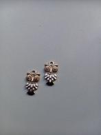 2x Bedeltjes uil goudkleurig, Verzenden, Nieuw, Bedel