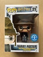 Funko Pop! Harry Potter Nr. 21 Harry Potter w/sorting hat, Ophalen of Verzenden, Zo goed als nieuw, Actiefiguurtje