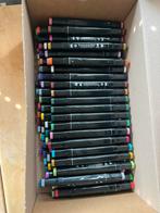 Twinmarkers / Alcohol markers, Hobby en Vrije tijd, Tekenen, Ophalen of Verzenden, Zo goed als nieuw, Potlood of Stift