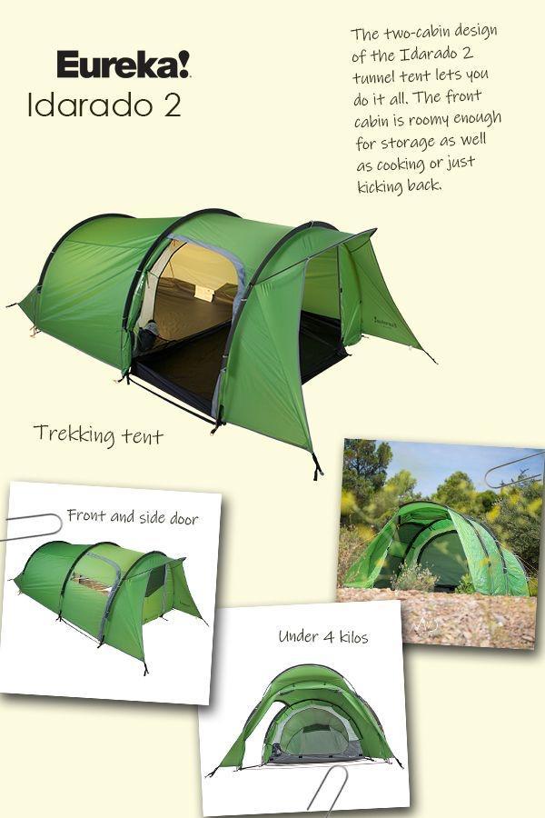 Eureka Idarado 2 Lichtgewicht Tunneltent, Caravans en Kamperen, Tenten, tot en met 2, Zo goed als nieuw, Ophalen of Verzenden